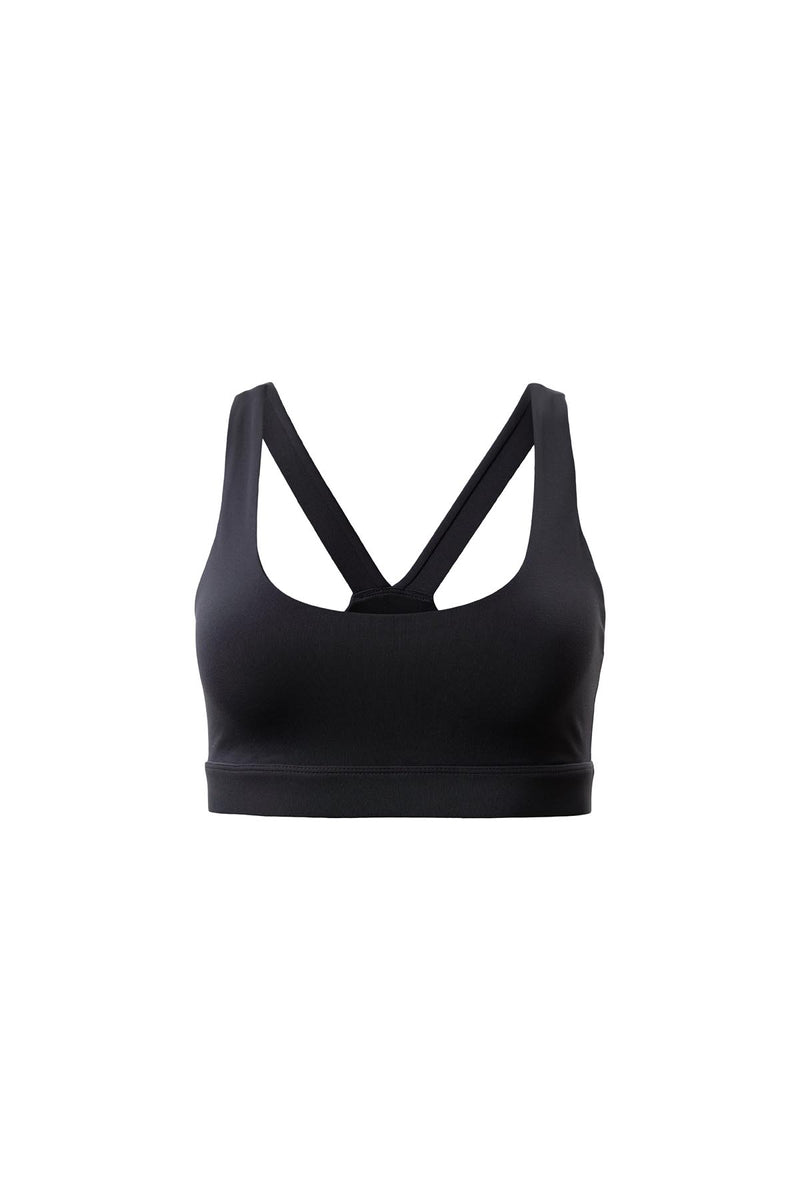 Girlfriend Collective - Ella Scoop Bra - Black