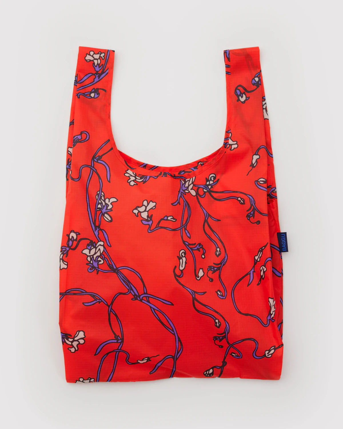BAGGU Standard Reusable Tote - Red Snapdragon
