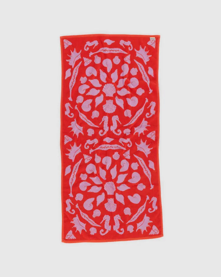 BAGGU Hand Towel Set of 2 - Sea Shells