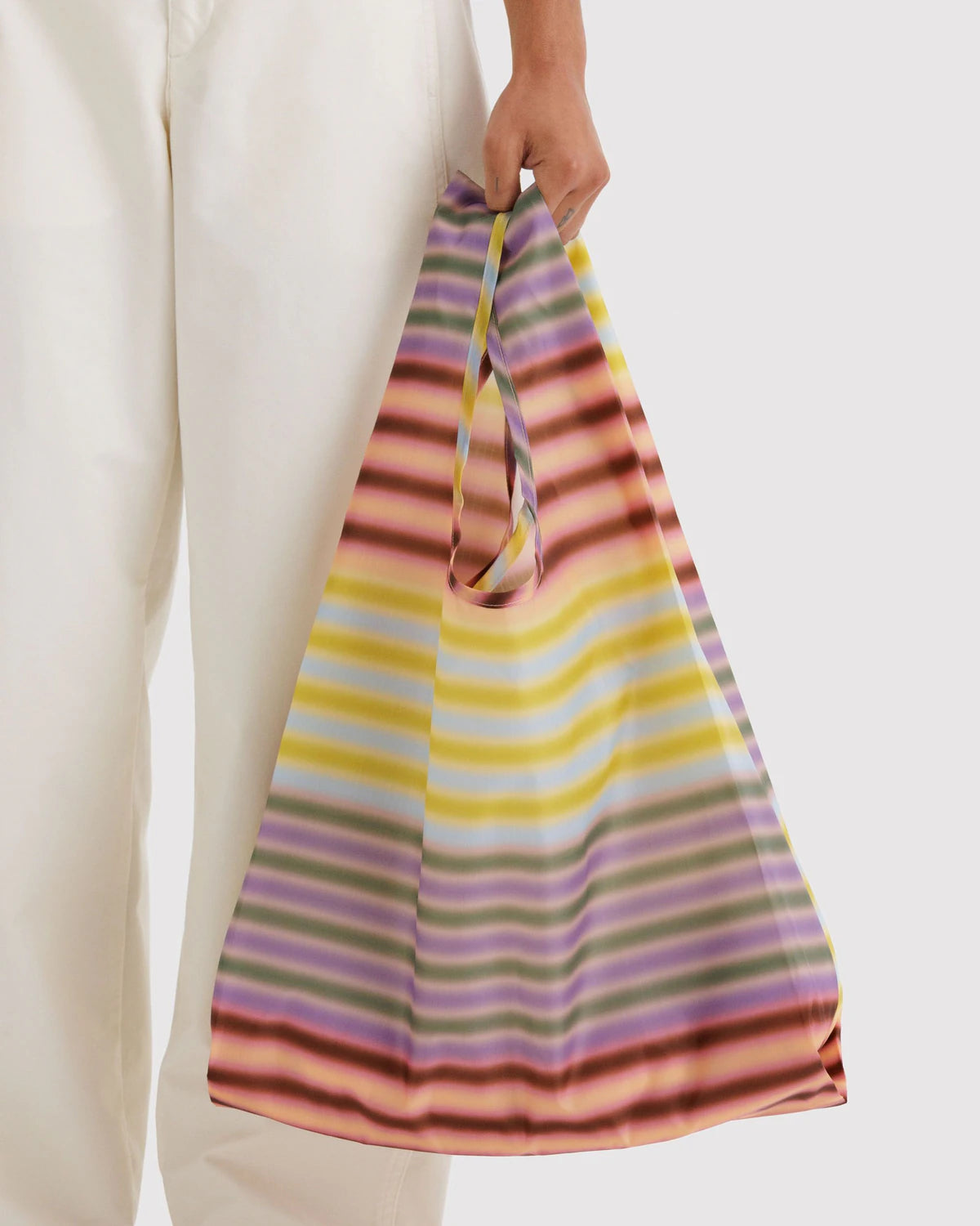BAGGU Standard Reusable Tote - Gradient Stripe Multi