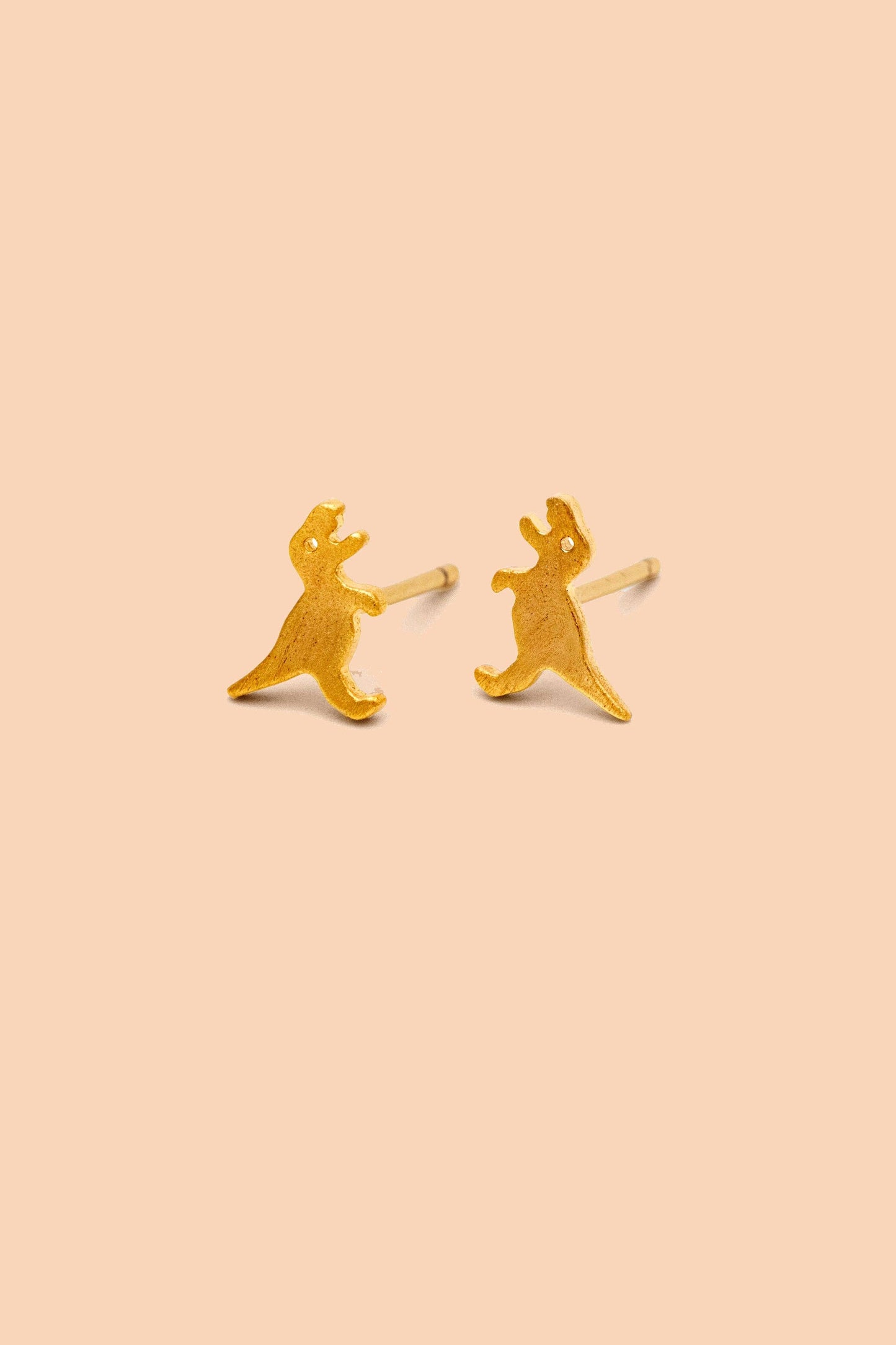 T Rex Studs - 18K Gold Plated
