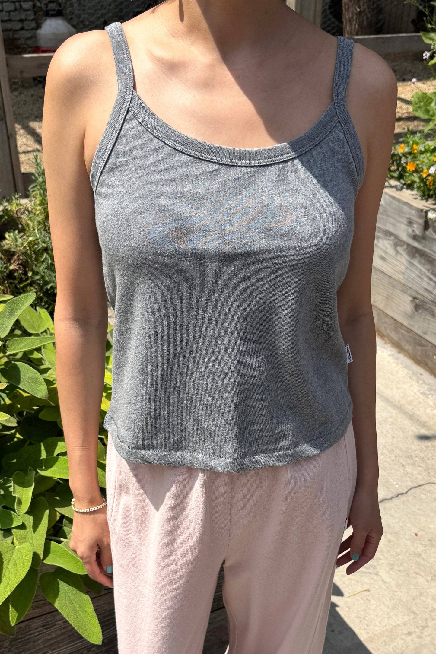 Premium Jersey Dana Cami : MELANGE GREY