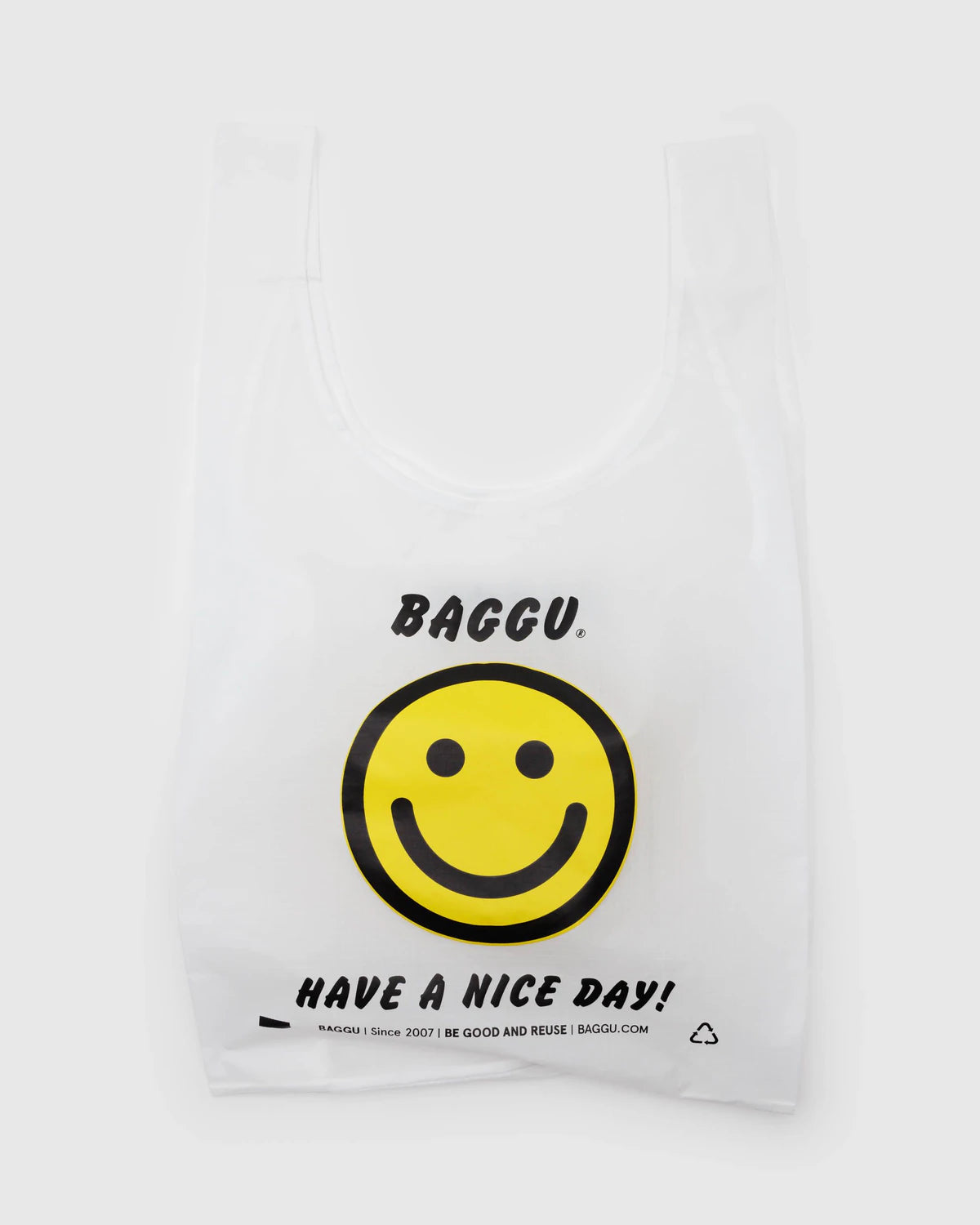 BAGGU Standard Reusable Tote - Thank You Happy
