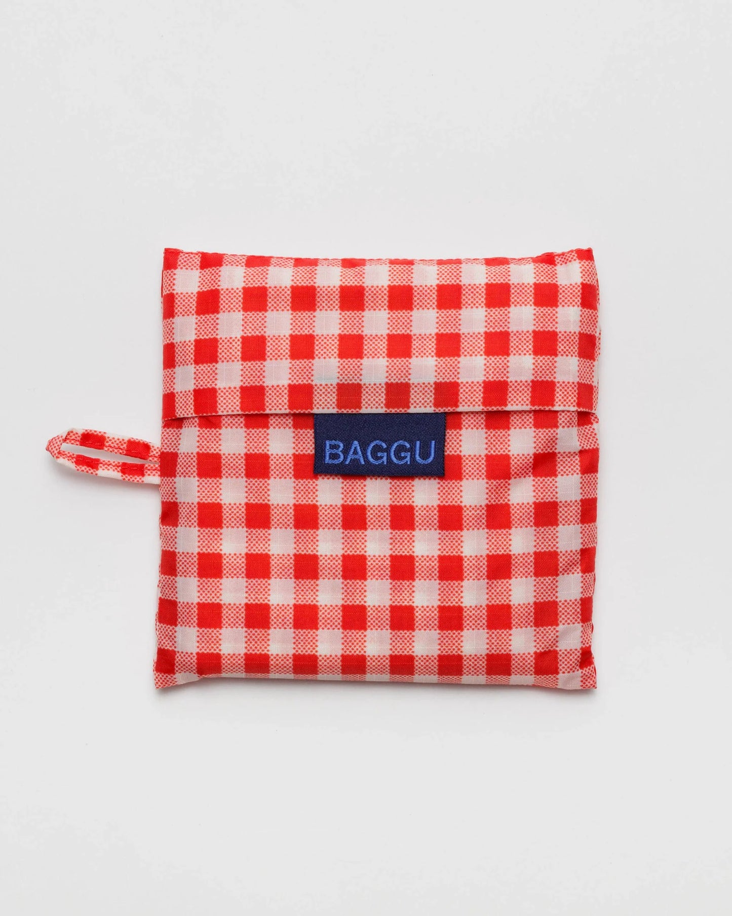 BAGGU Reusable Tote - Red Gingham