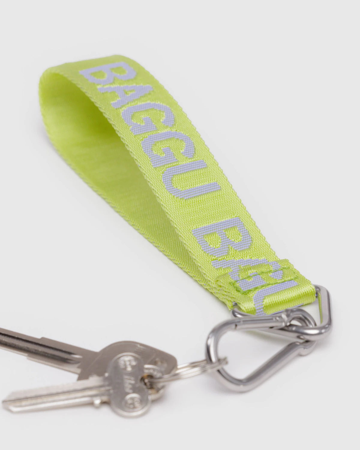 BAGGU Logo Keychain - Citron