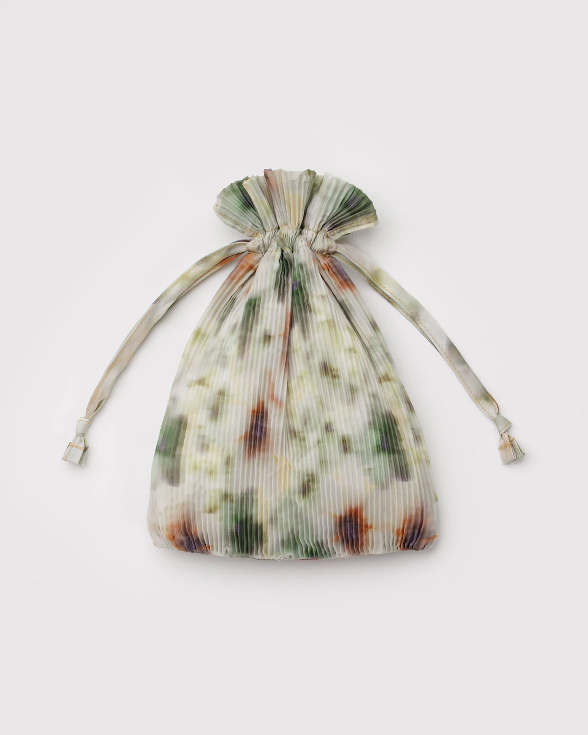 Pleated BAGGU Bag - Abstract Floral