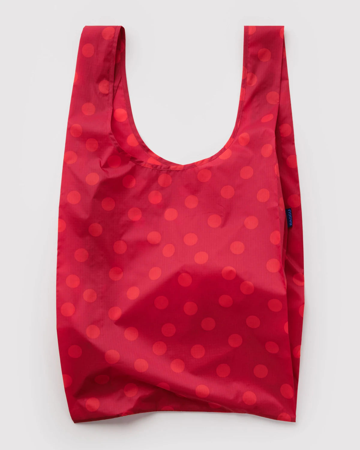 Big BAGGU Reusable Tote - Red Polka Dot