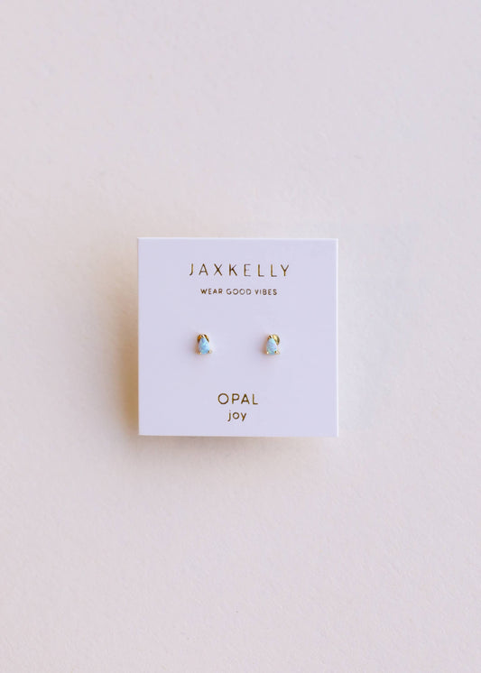 Teardrop - Fire Opal - Earring