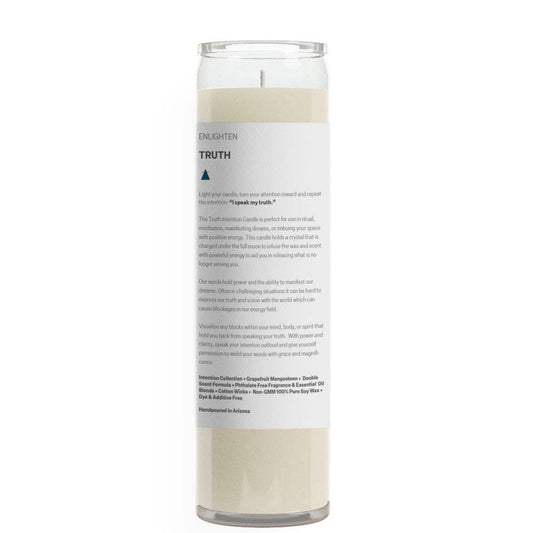 Enlighten - "Truth" Affirmation Intention Candle