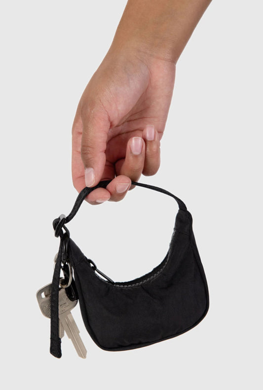 BAGGU Crescent Bag Charm - Black