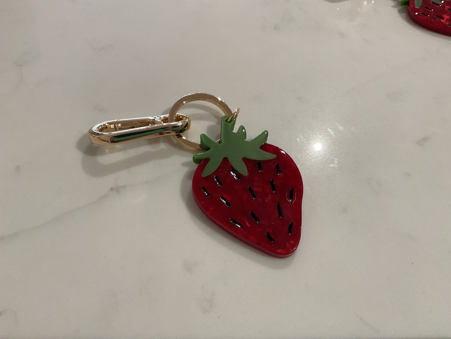 Strawberry Keychain
