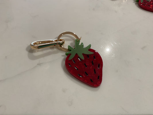 Strawberry Keychain