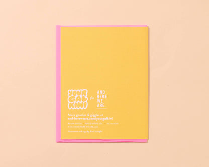 Already Obsessed Card - Made in USA