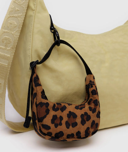 BAGGU Crescent Bag Charm - Leopard