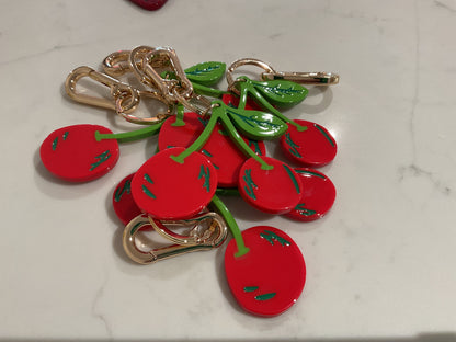 Cherries Keychain
