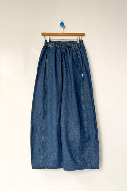 Parachute Pants: Denim Blue