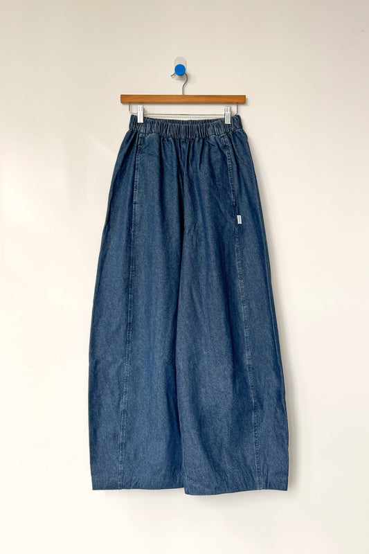 Parachute Pants: Denim Blue