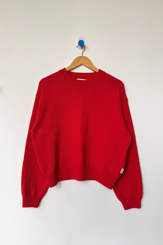 Milo Cotton Sweater: Chili