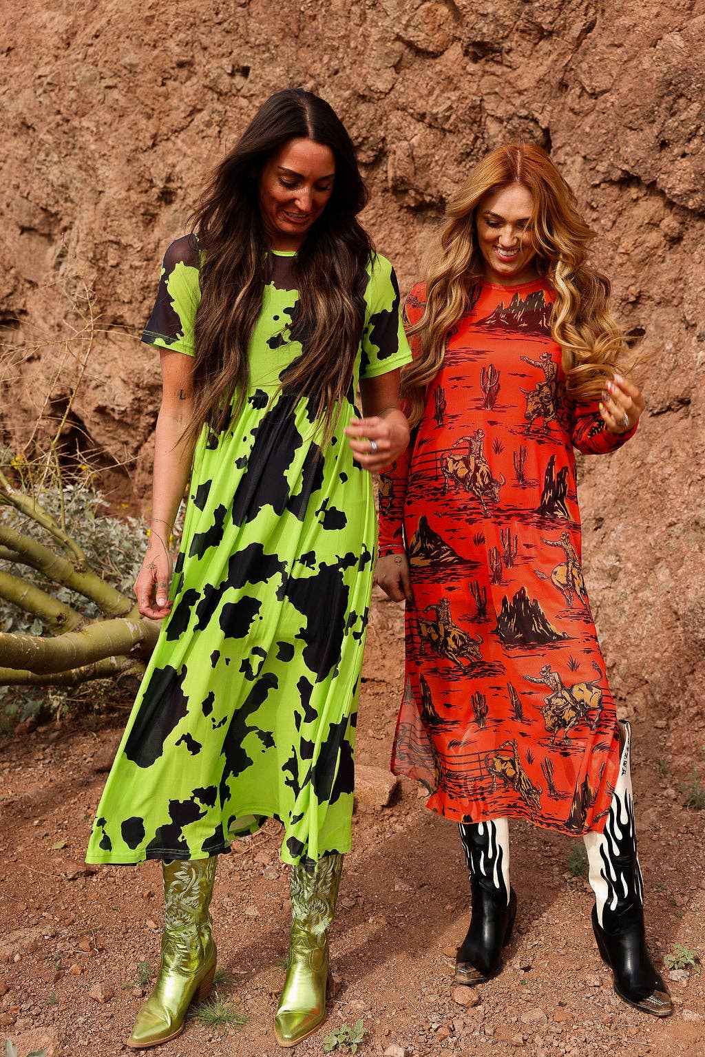Hold Your Horses Boxy Mesh Dress
