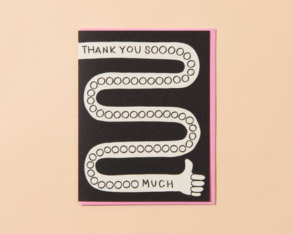 Thanks Soooo Much Greeting Card - Made in USA