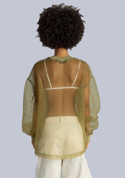 Organza Sweatshirt