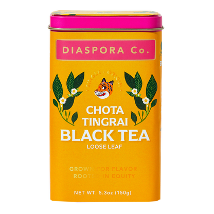 Chota Tingrai Black Tea - Case of 6: Base Tin - 33g