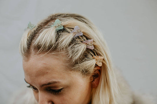 Tiny Pastel Planchette Claws: Purple