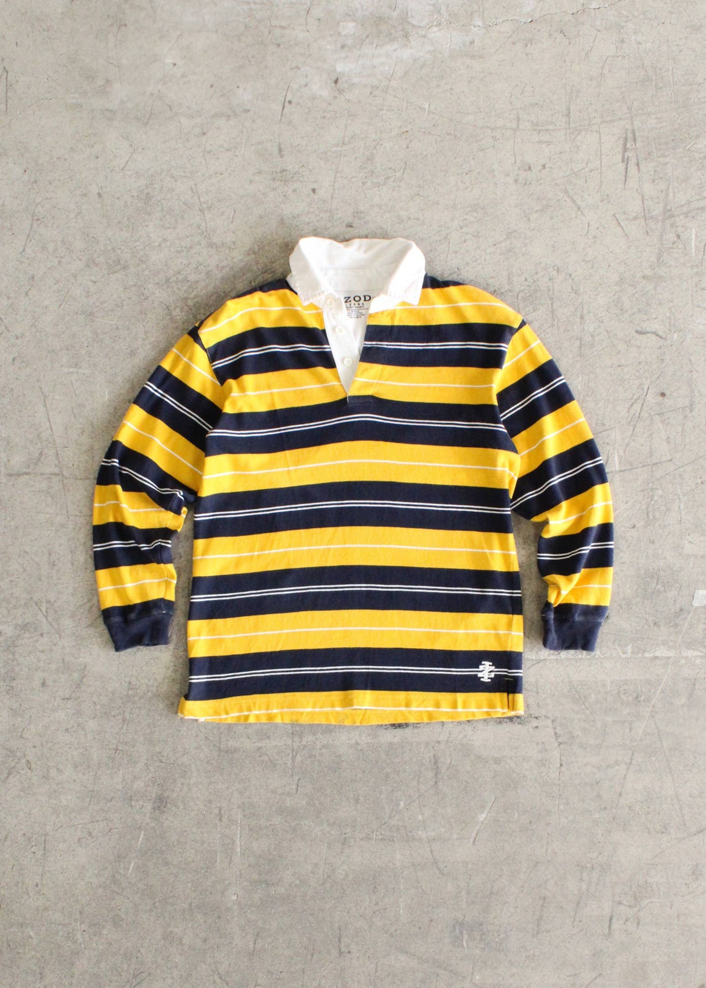 Vintage Striped Fitted Rugby Shirt