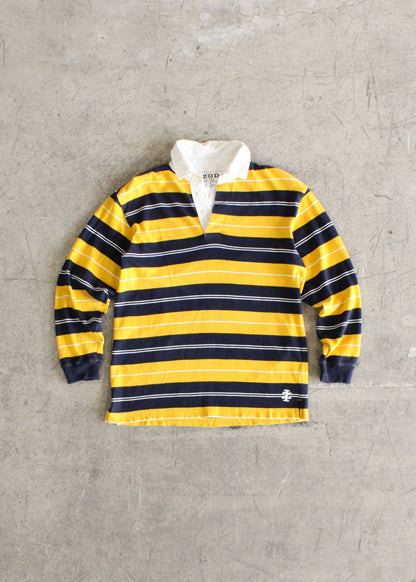 Vintage Striped Fitted Rugby Shirt