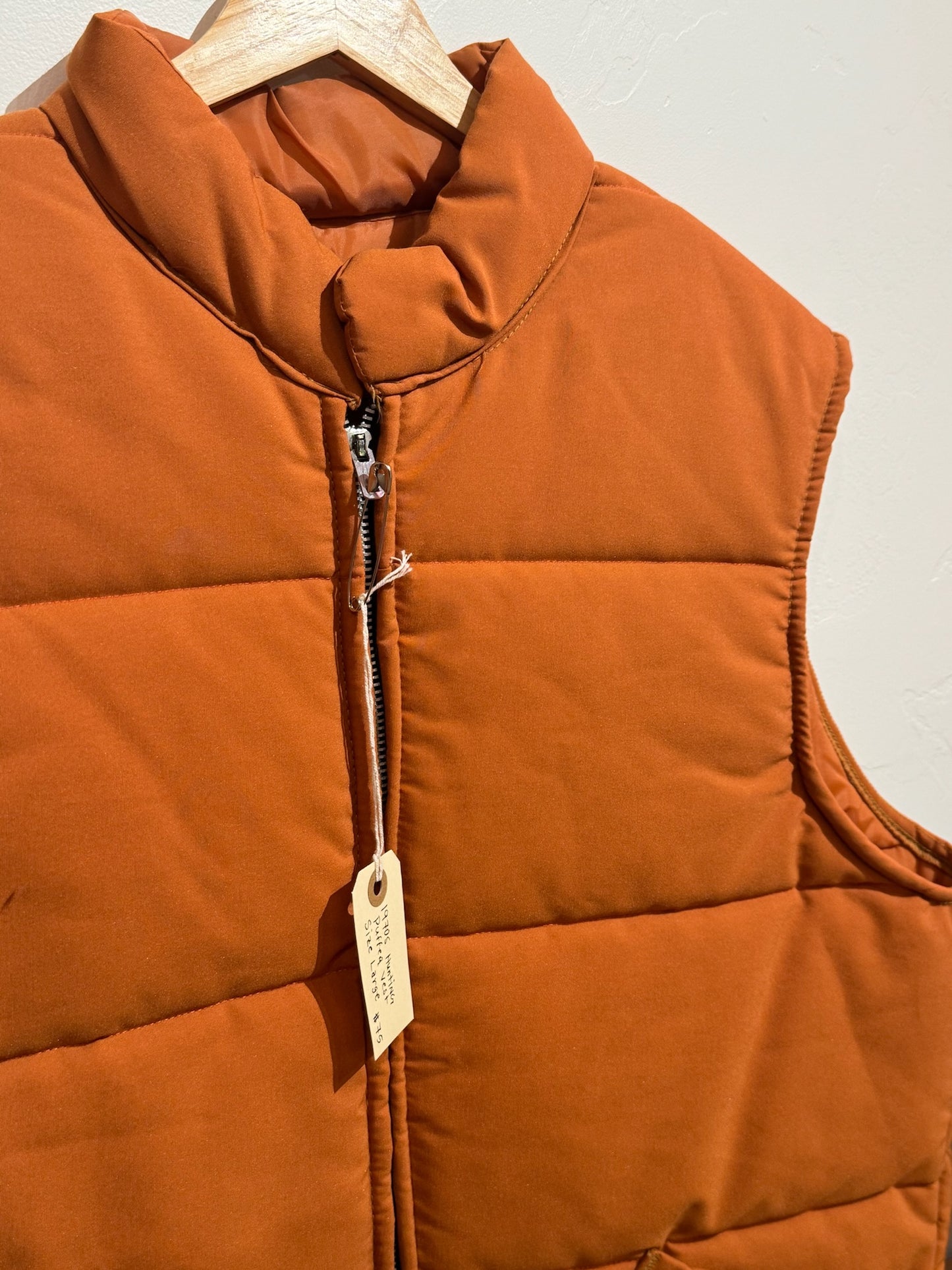 1970s Hunting Puffer Vest