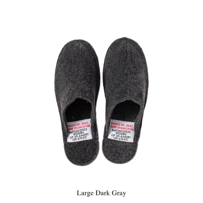 JAPANESE SLIPPERS: Dark Gray