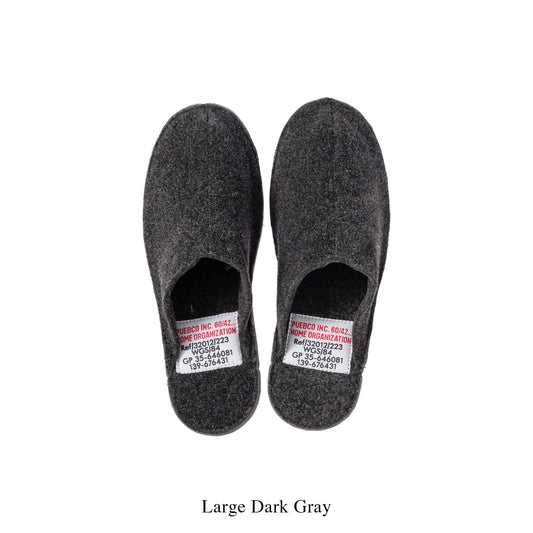 JAPANESE SLIPPERS: Dark Gray