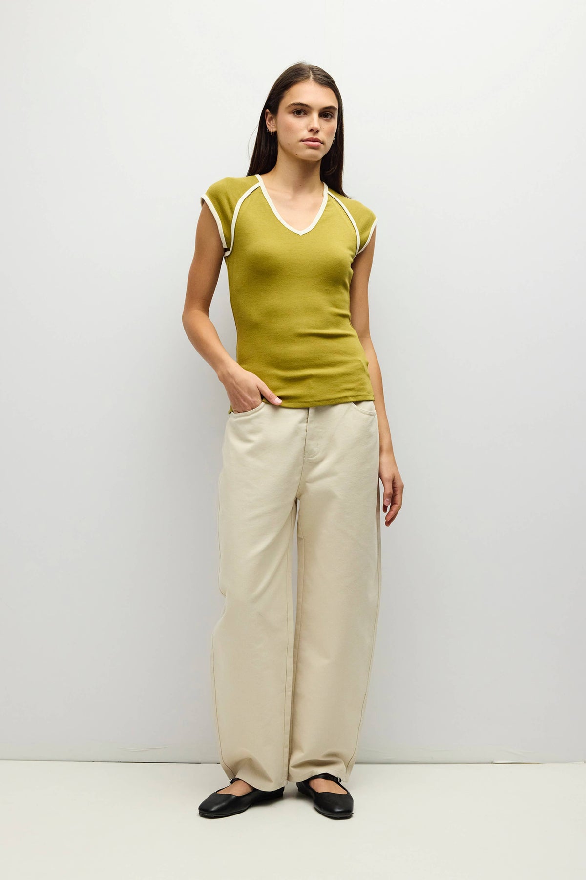 The Patricia Top | Vintage Style Raglan Knit Top