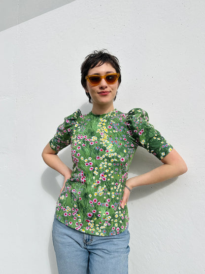 Nooworks Puff Top - Meadow