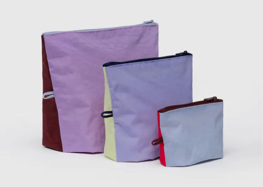 BAGGU Go Pouch Set - Kaleidoscope Mix