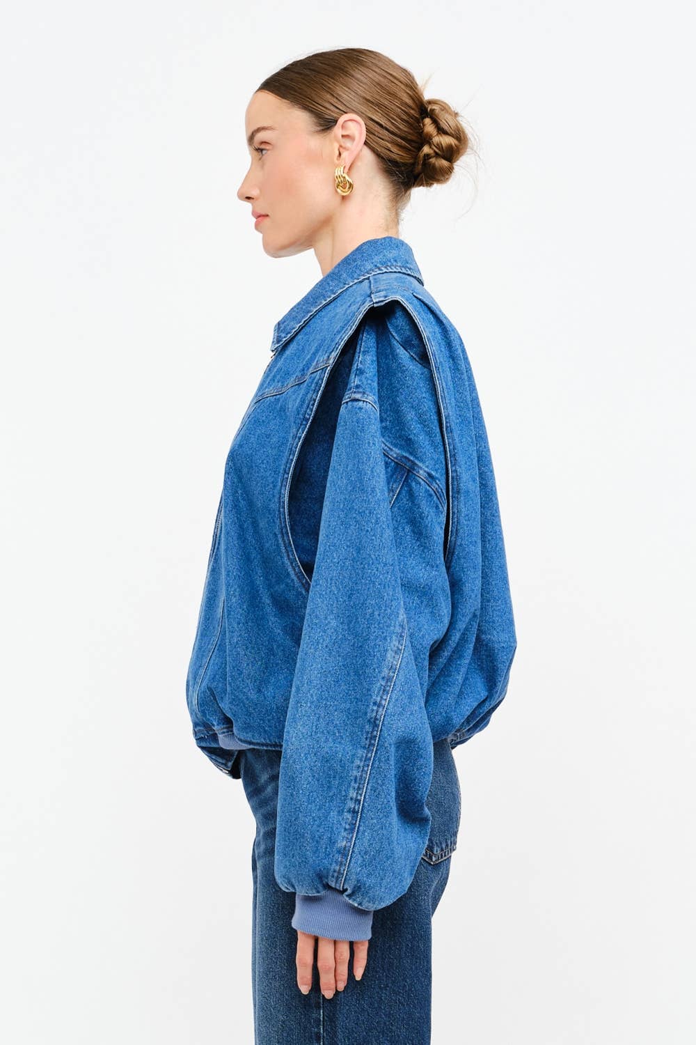Ingrid Jacket: INDIGO