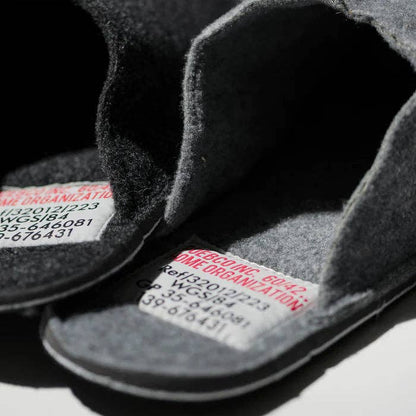 JAPANESE SLIPPERS: Light Gray