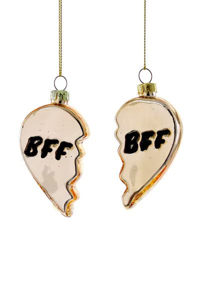 BFF Heart Ornament