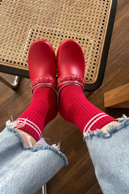 Boyfriend Socks: Red