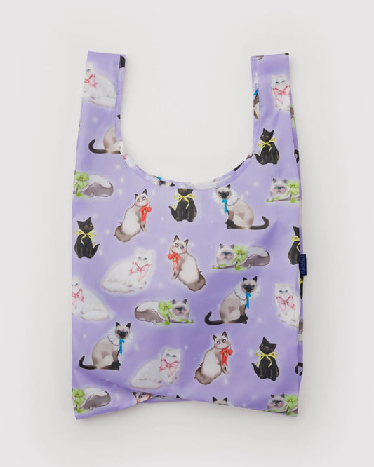 BAGGU Standard Reusable Tote - Fancy Cats