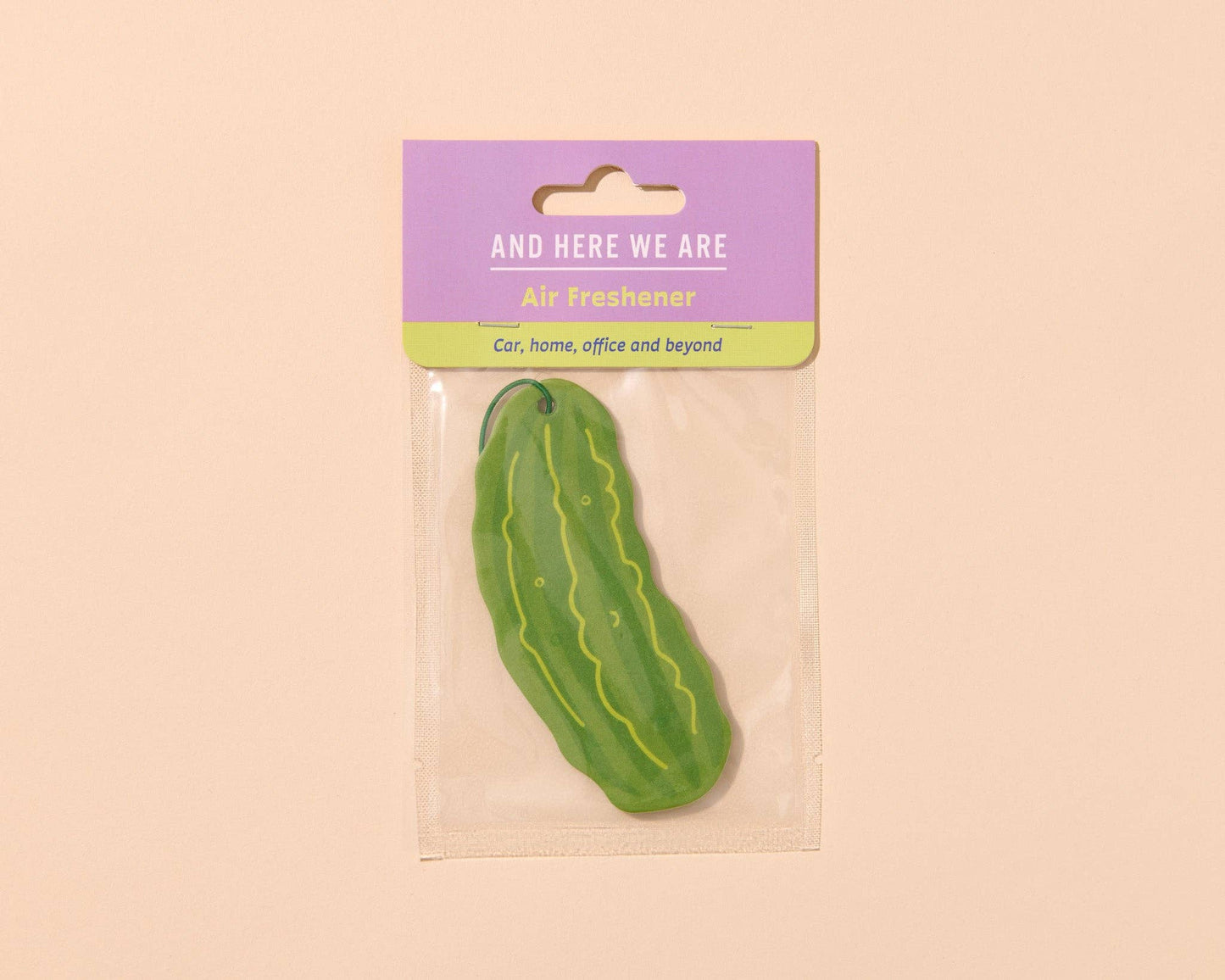 Pickle Air Freshener - Cucumber Mint Scent