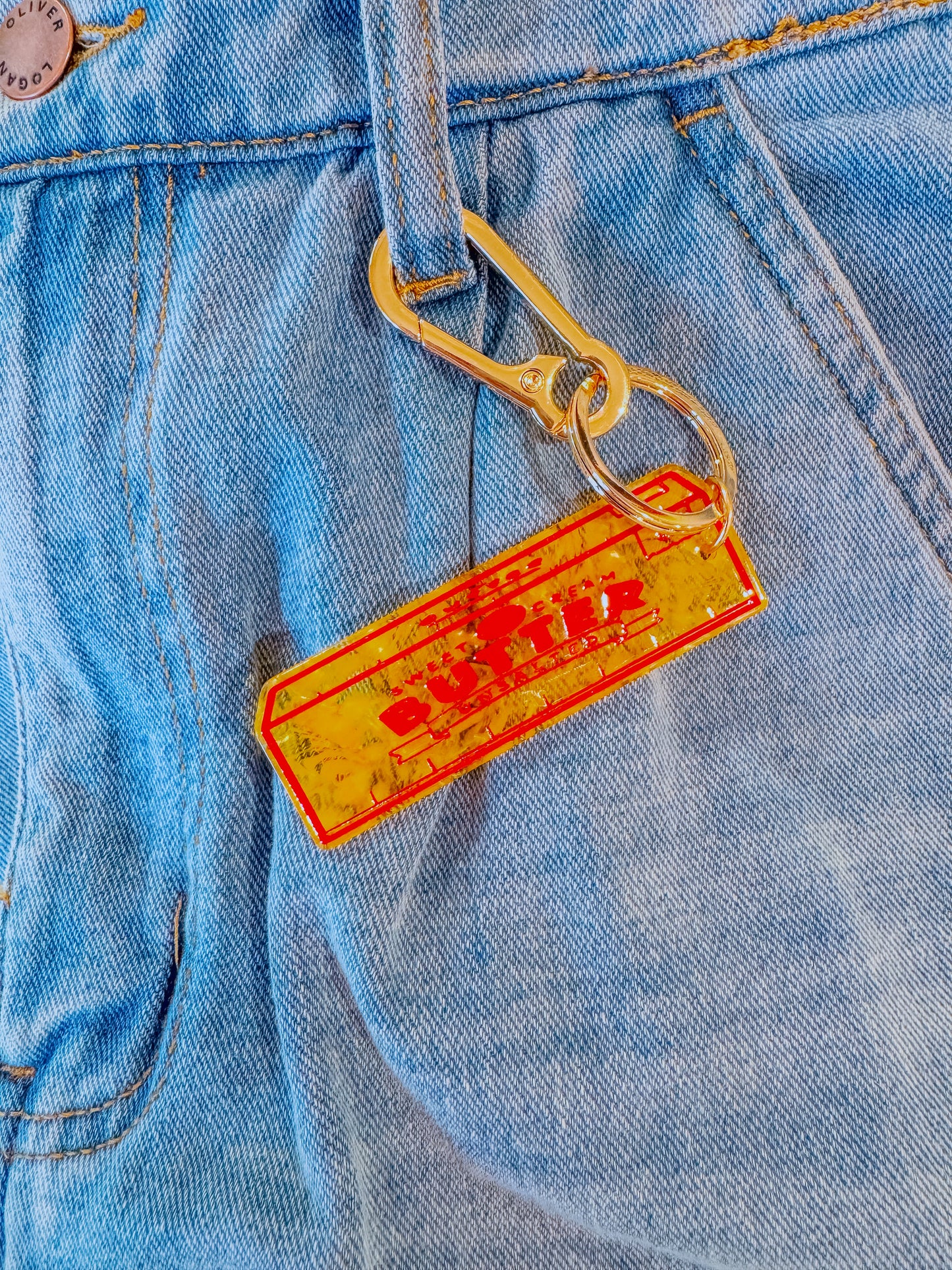 Unsalted - Keychain Charm