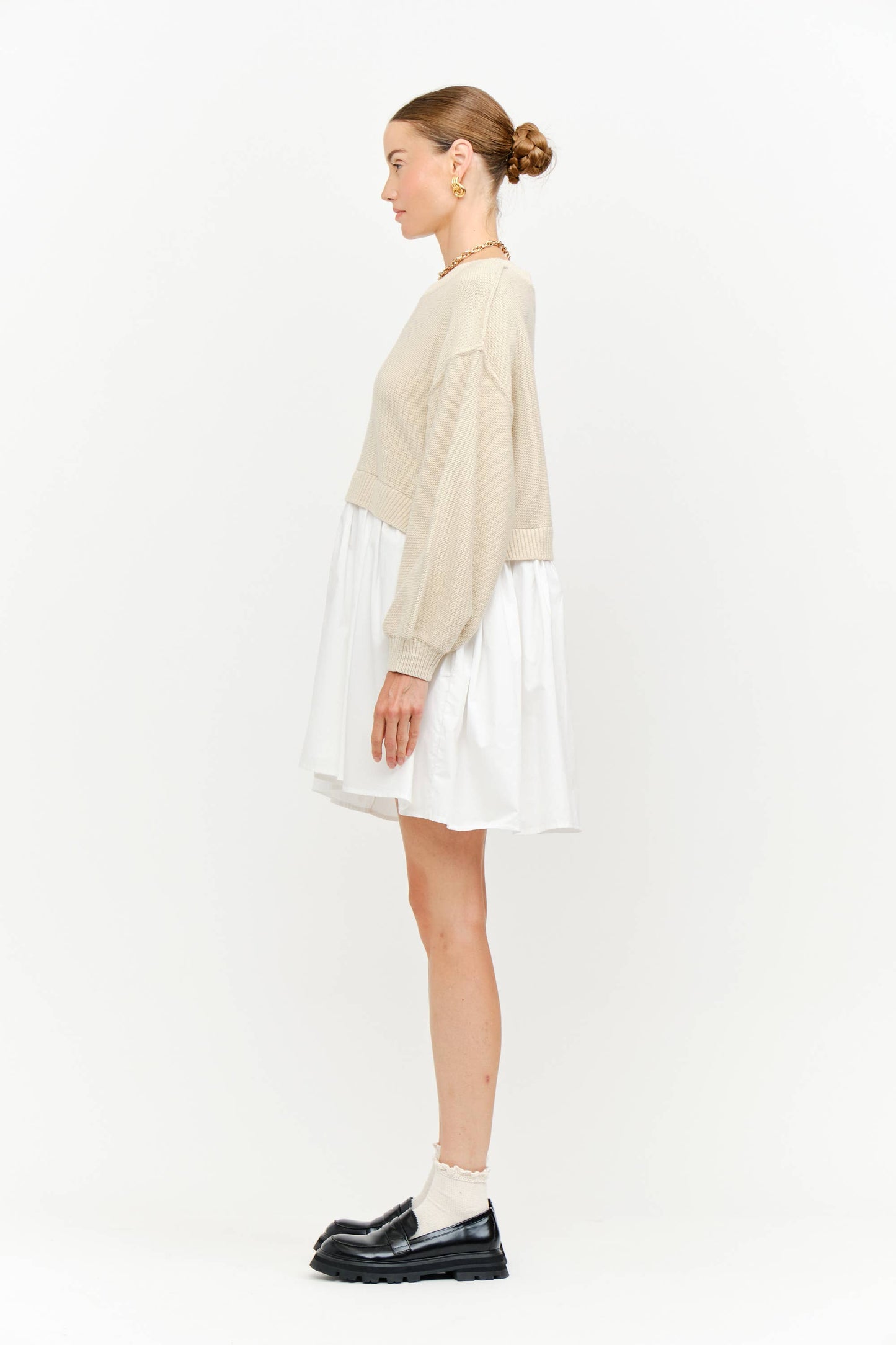 Isabel Natural Dress : NATURAL MULTI