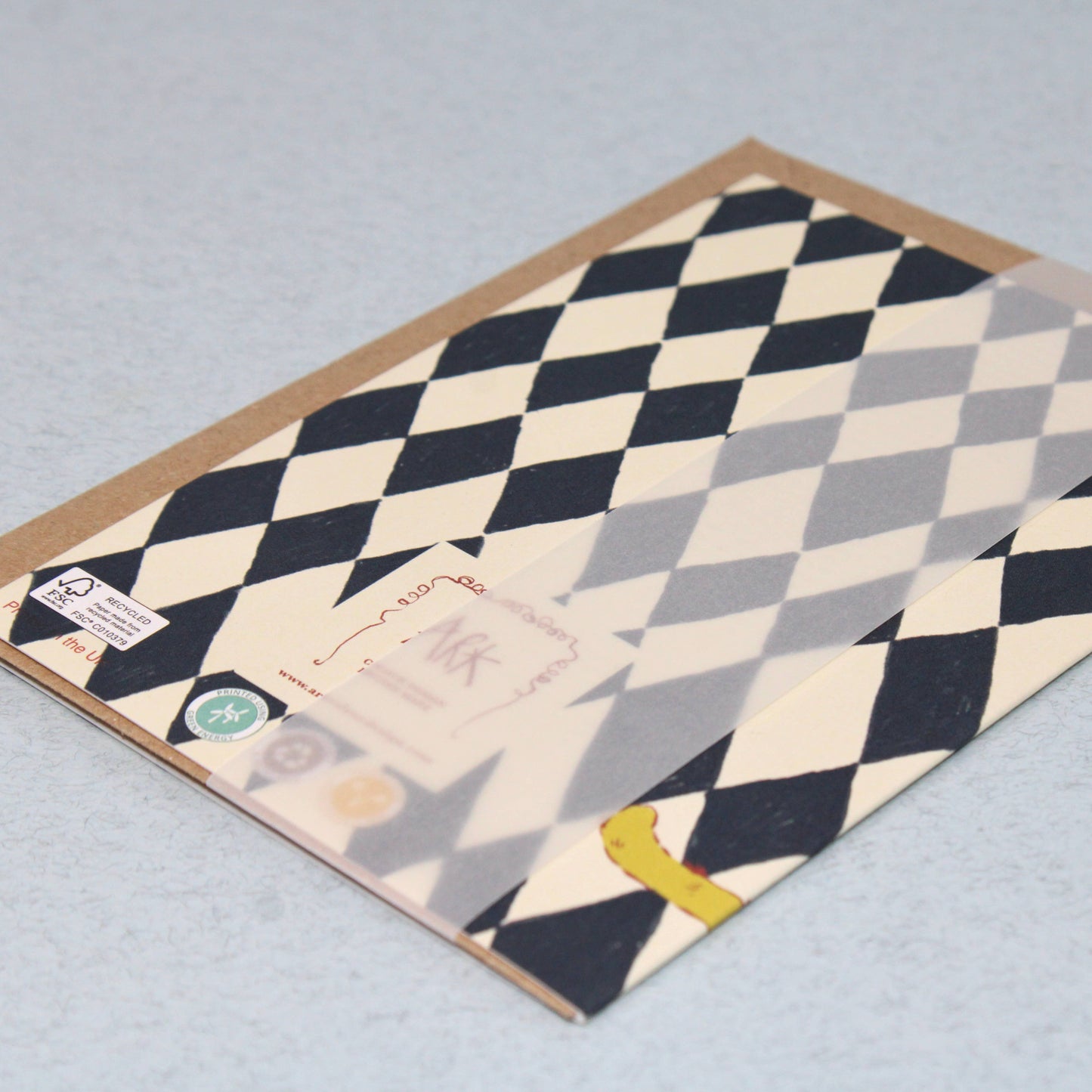 Happy Birthday Checkerboard Cat