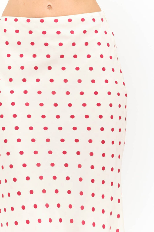 Kalila Skirt: Cream