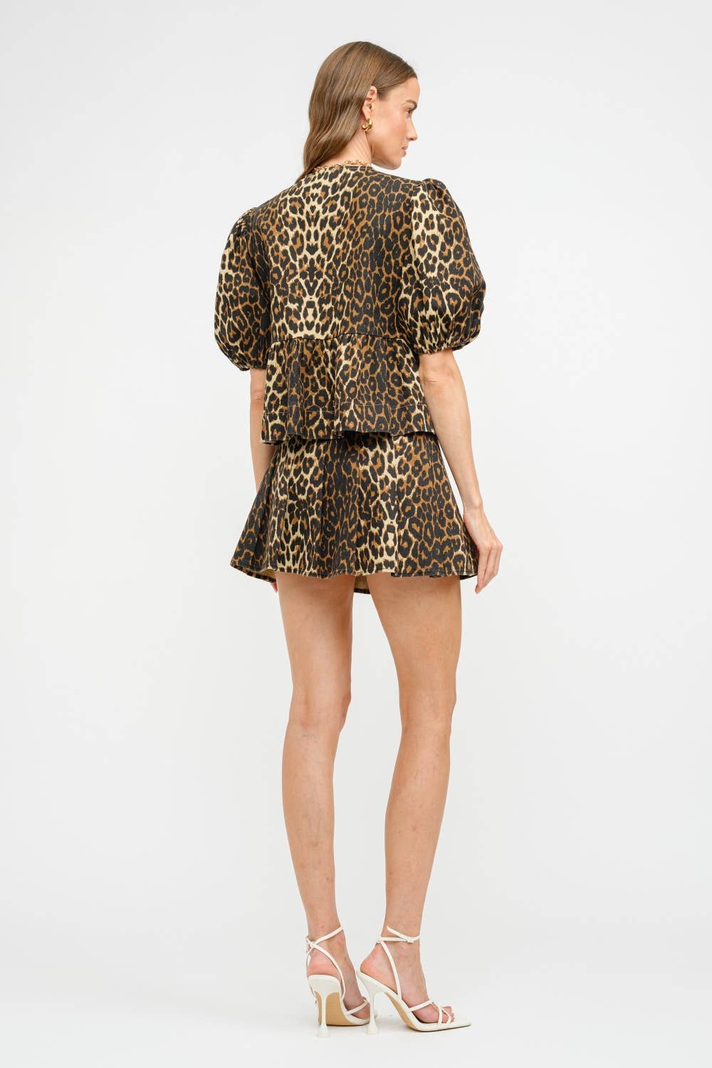 Norah Leopard Blouse
