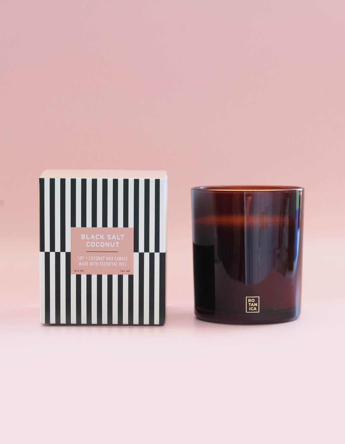 Essentials: Black Salt + Coconut Candle  | 12 oz.