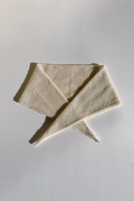 Cashmere Bandana: OATMEAL