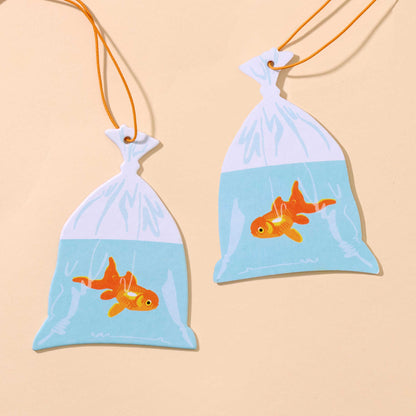 Goldfish in a Bag Air Freshener - Rain Scent