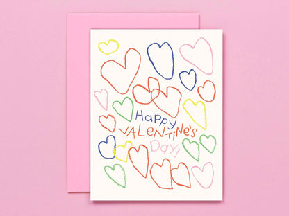Lil Darlin' Lots of Hearts Valentine's Day Card: Individual